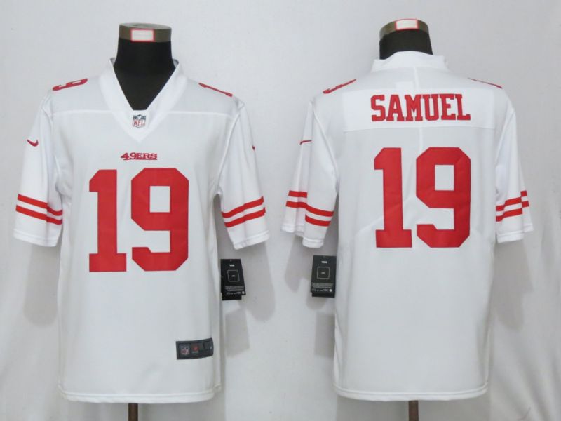 Men San Francisco 49ers #19 Samuel White 2017 Vapor Untouchable Limited Player